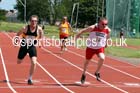 100 metres, North East Masters Champs, Monkton Stadium,  Jarrow. Photo: David T. Hewitson/Sports for All Pics